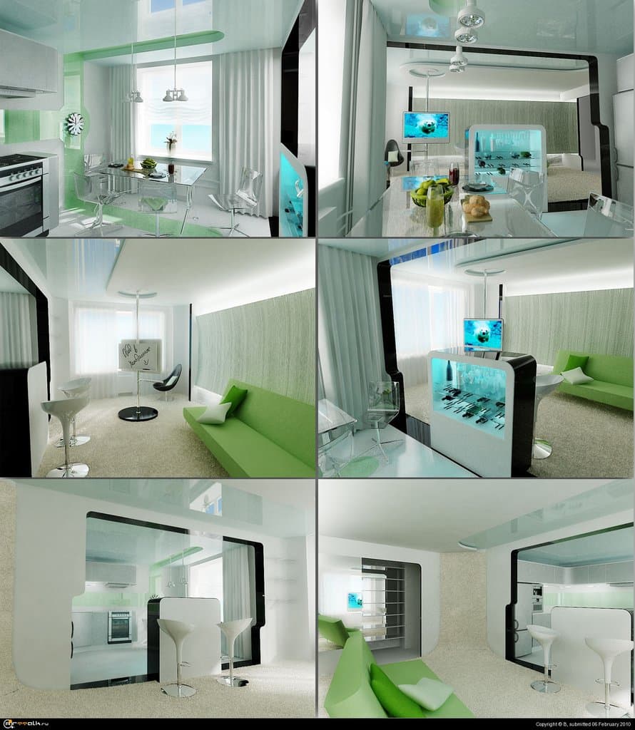 интерьер в космостиле