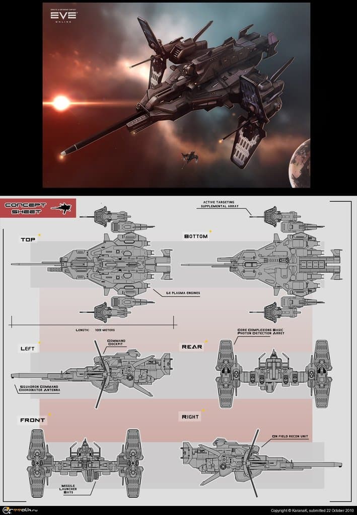 Eve Online Ship(concept)