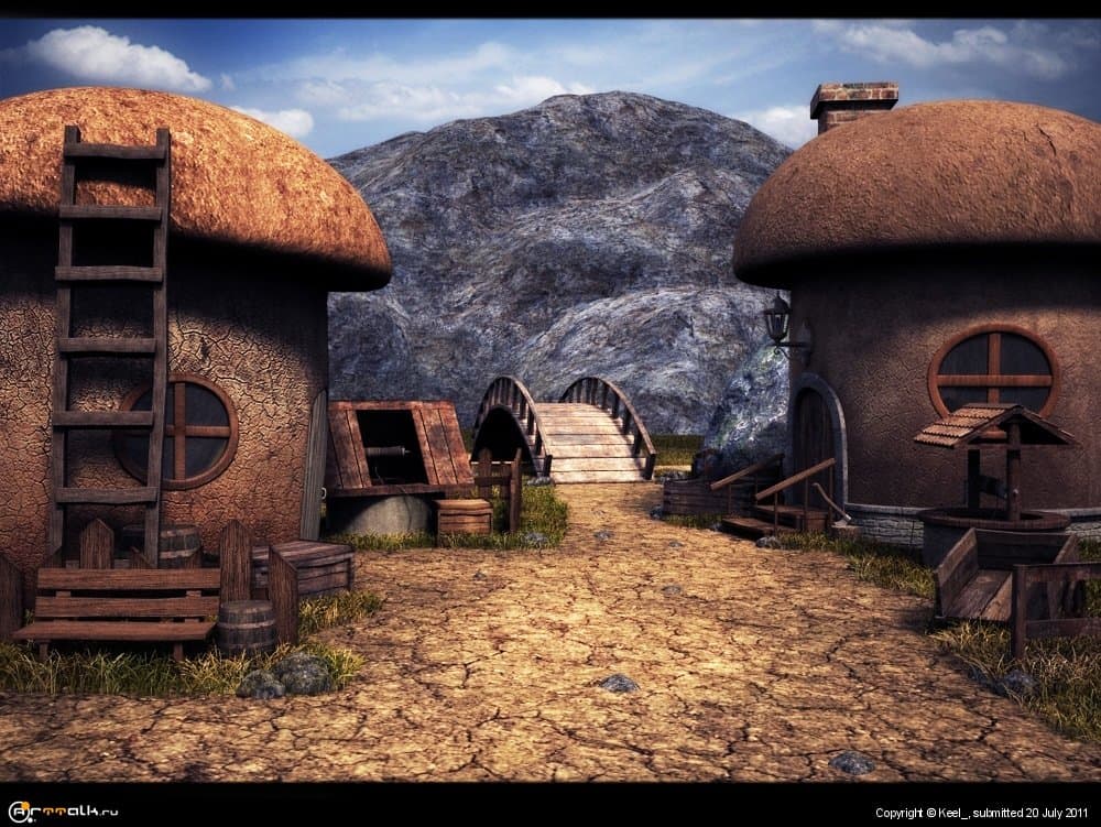 Mushroom Houses