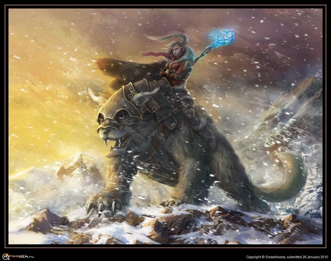 горы, снег и Т.Д.