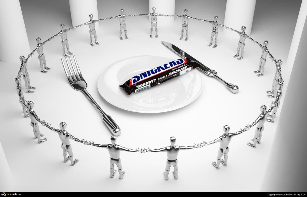 Они голодны...