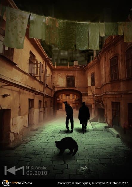 иллюстрация к "Мастер и маргарита"