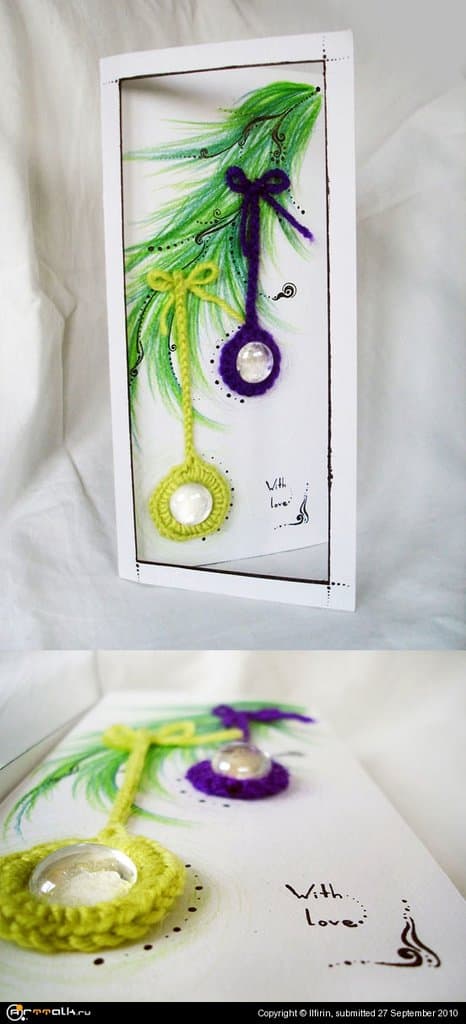 Открытки. Вязанные 2.