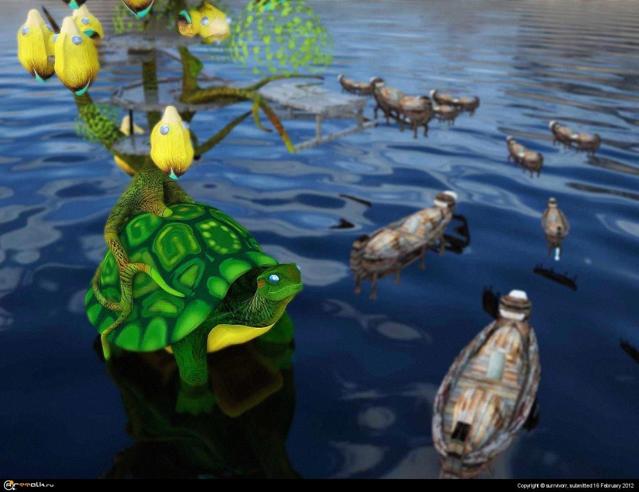 черепаший остров