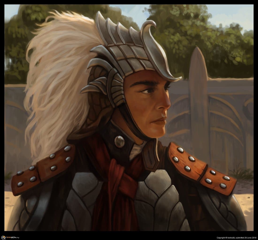 Портрет стражника.