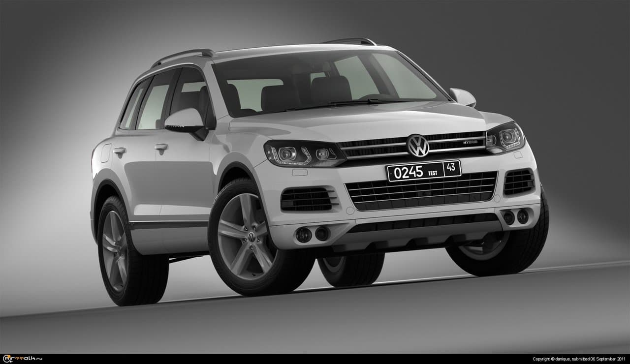 Vw Touareg 2010 Studio