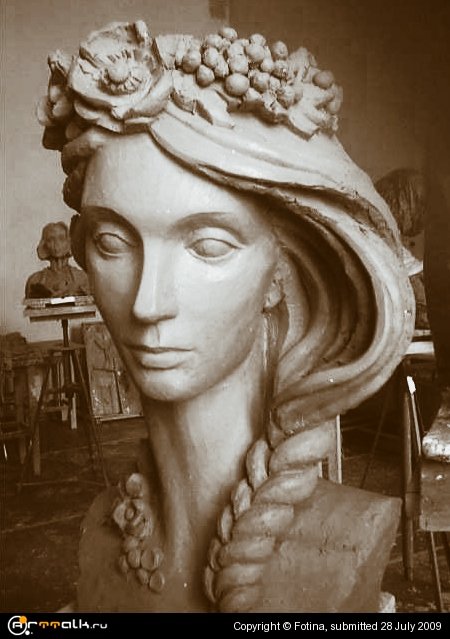 Декоративная скульптура. Этюд.