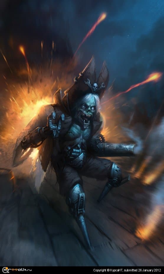 Зомби/робот/пират