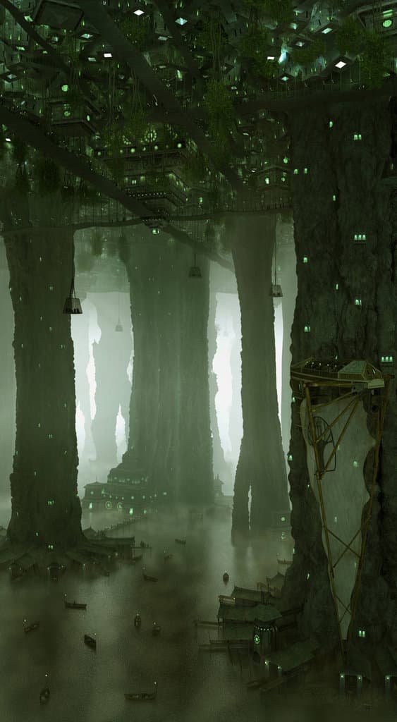 Пещерный город.