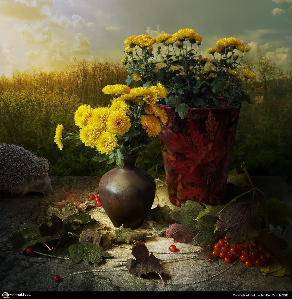 несвоевременный и несовсем мёртвый натюр