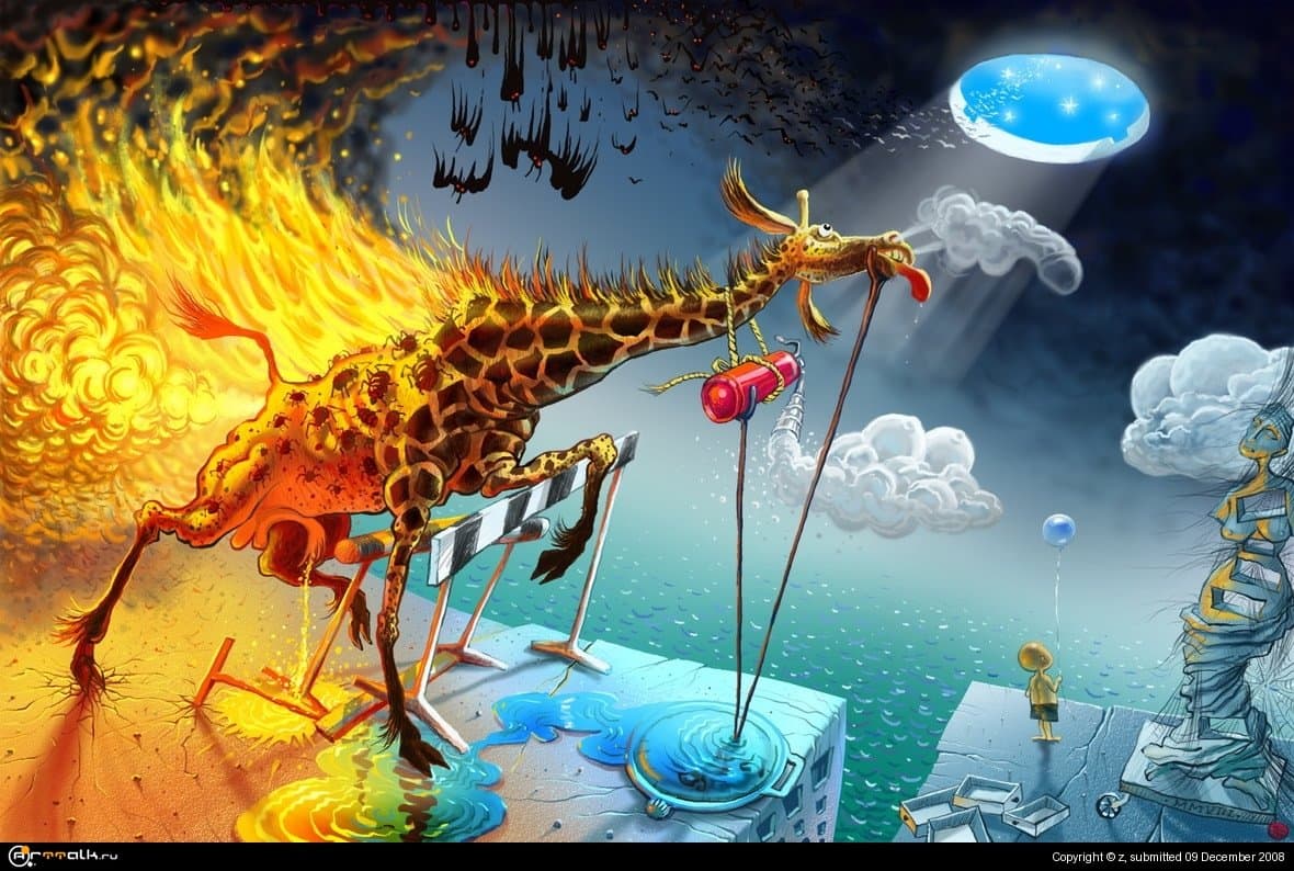 Горящий Жираф, или Фрейд облажался...