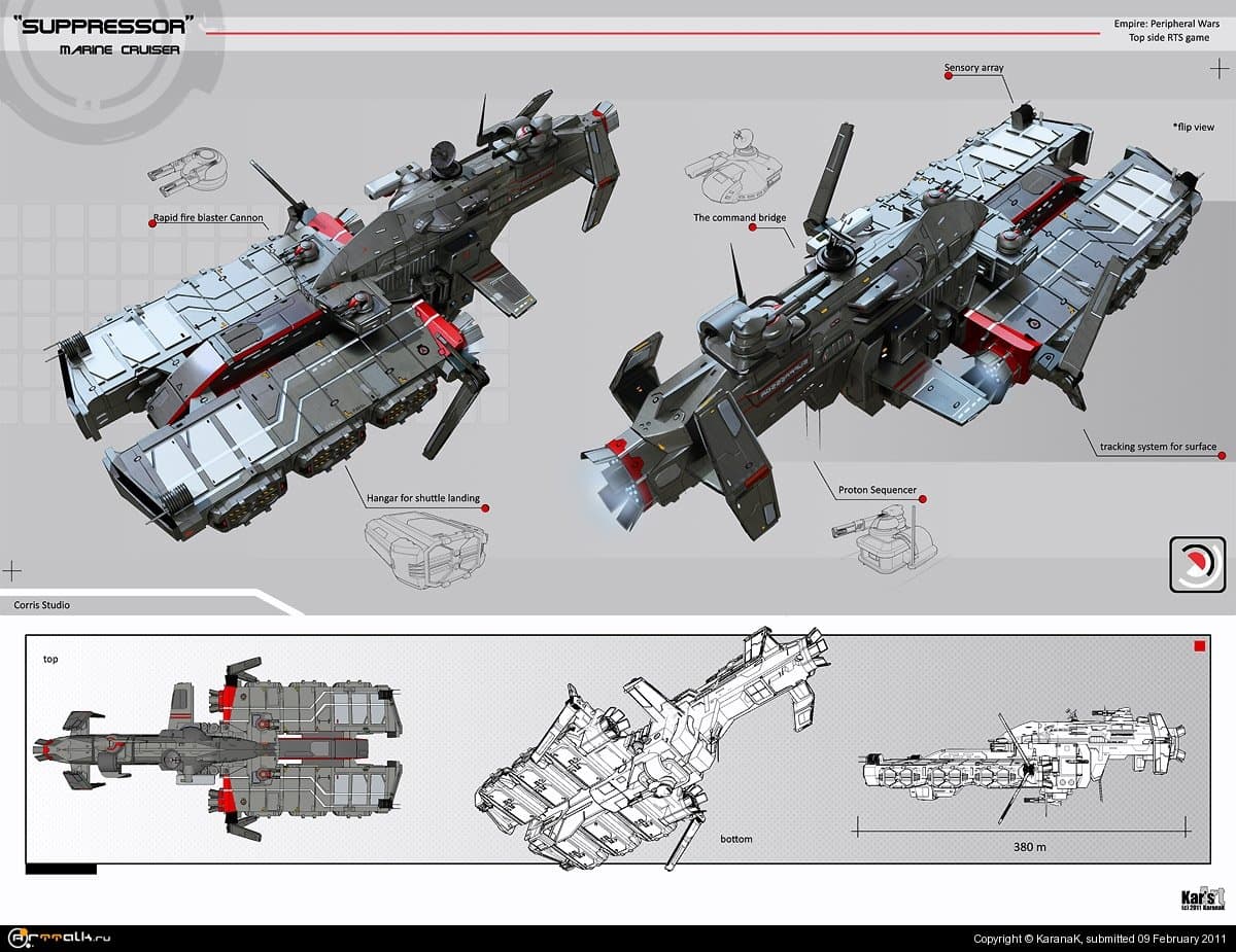 Suppressor Marine Cruiser (concept)