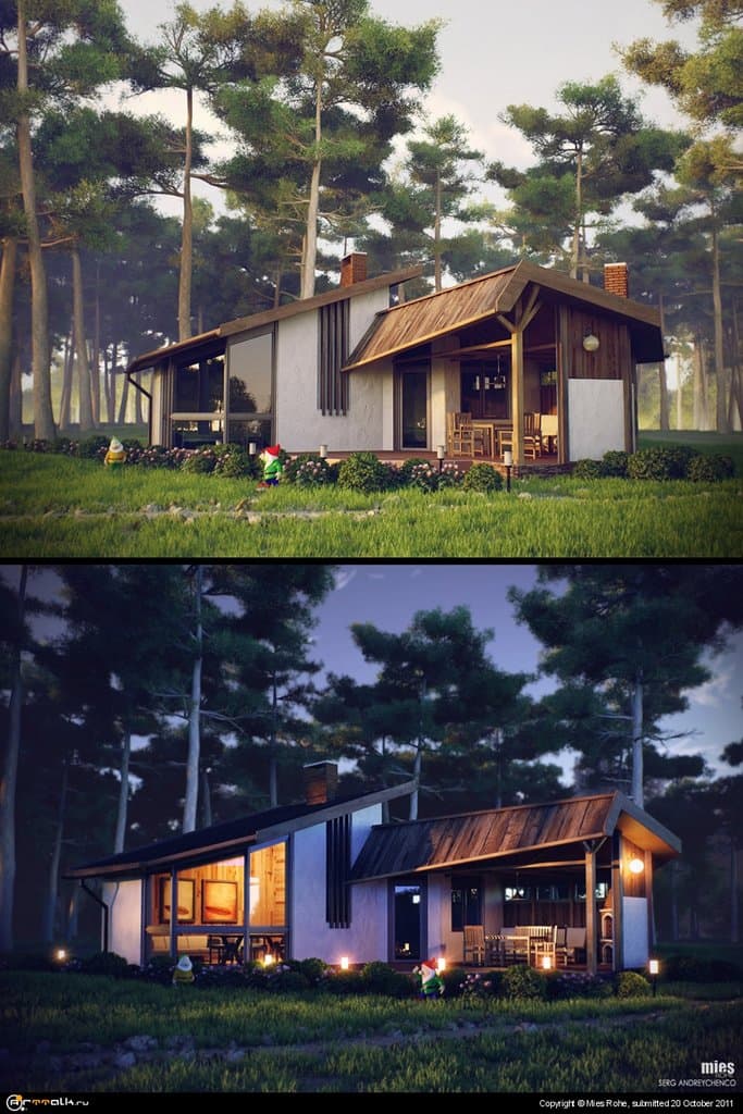 Дачный домик