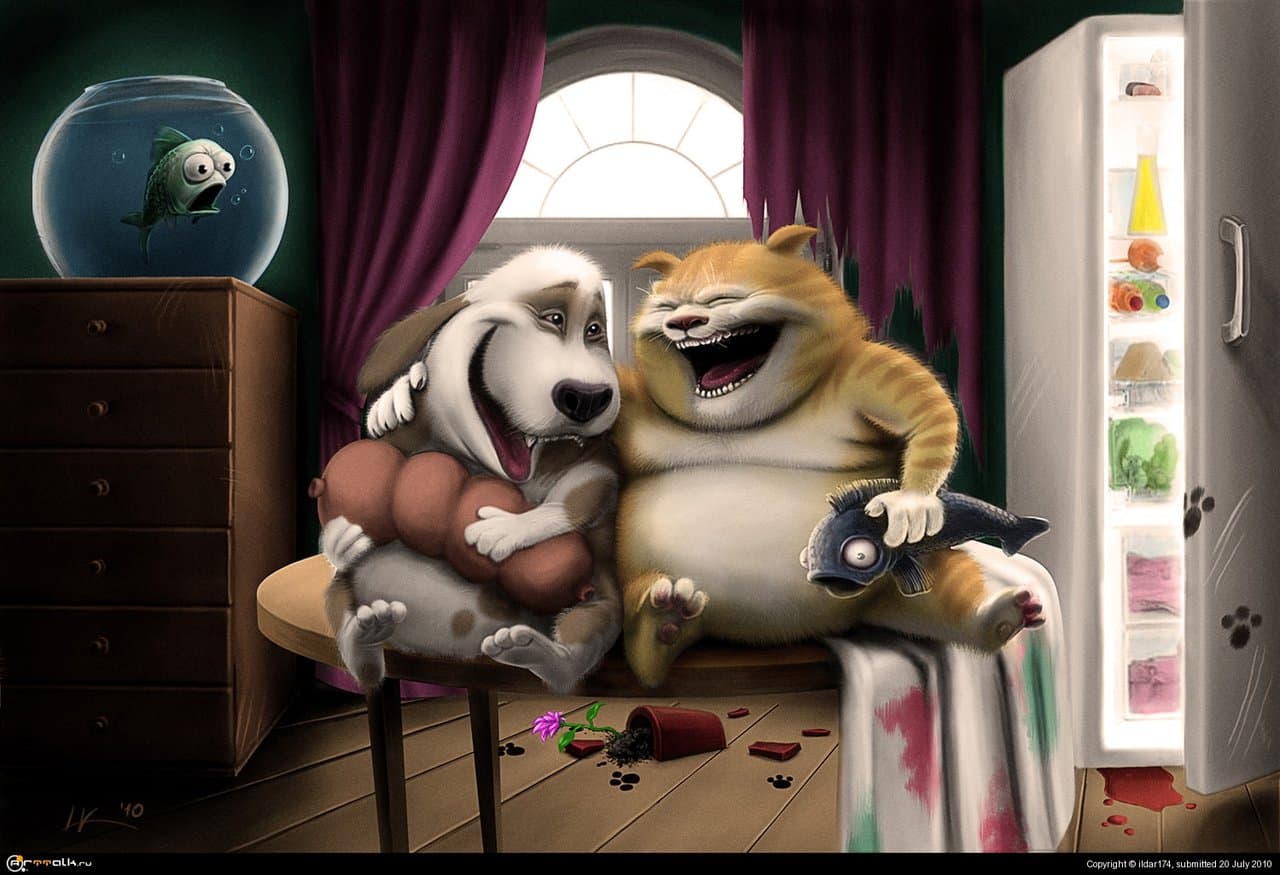 хорошо сидим!