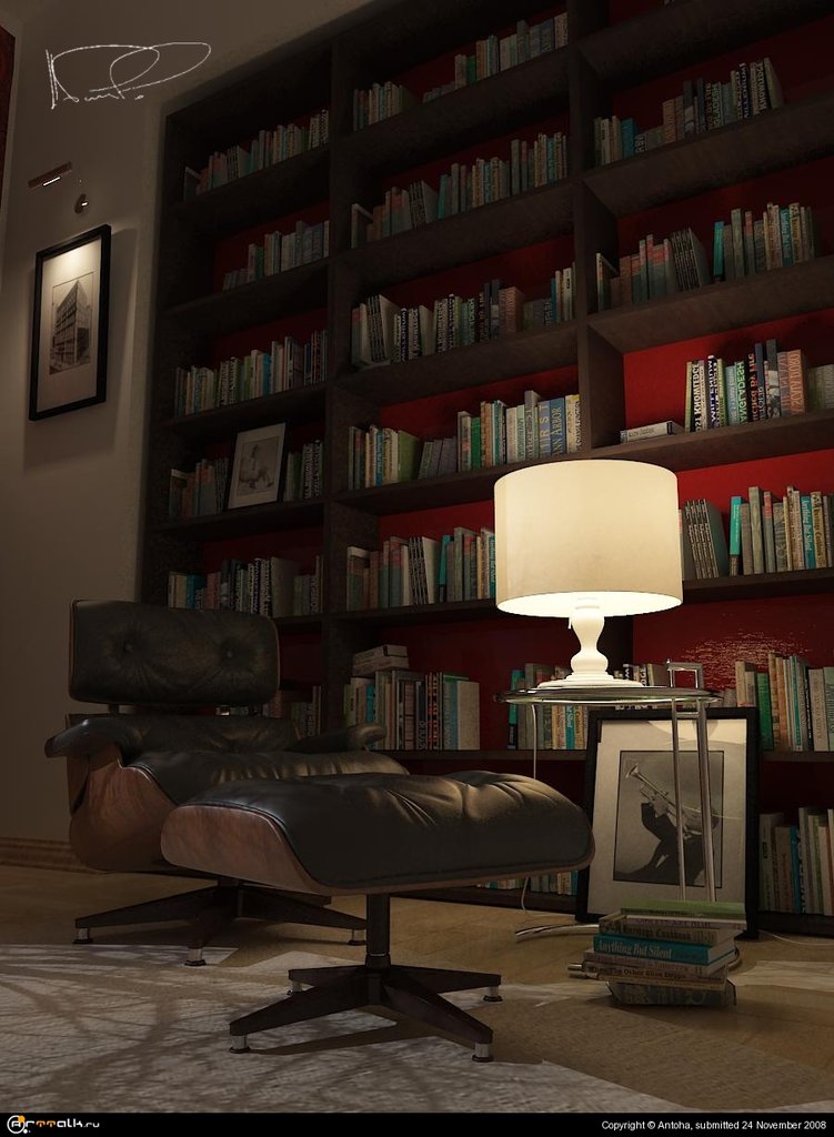 Eames Lounge670 & Ottoman671