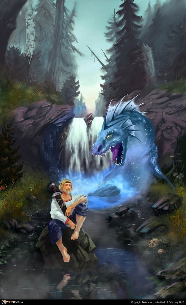 Охота на призрачного дракона.