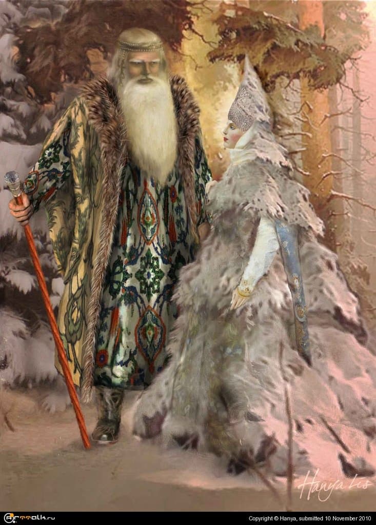 Ёлочка и Дед Мороз