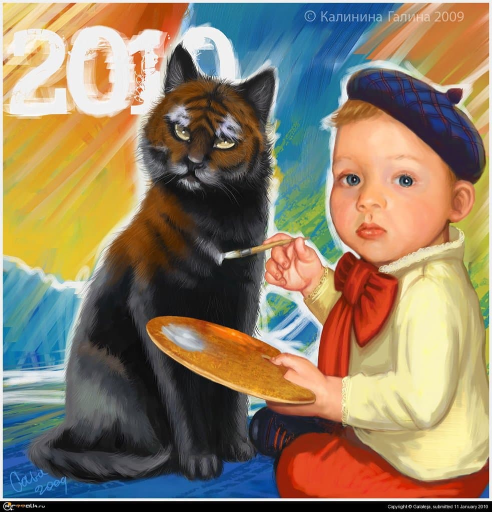 Маленький художник