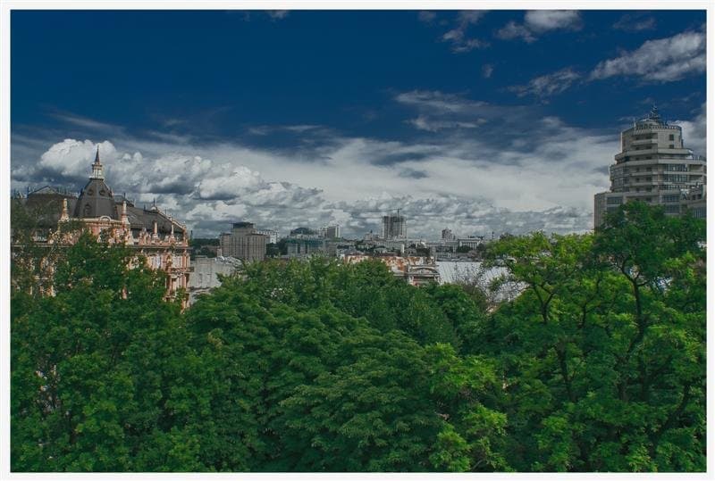 Вид из Золотых Ворот