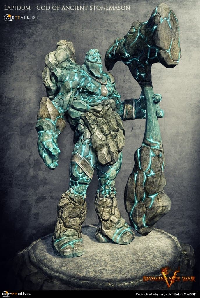 God Of Ancient Stonemason