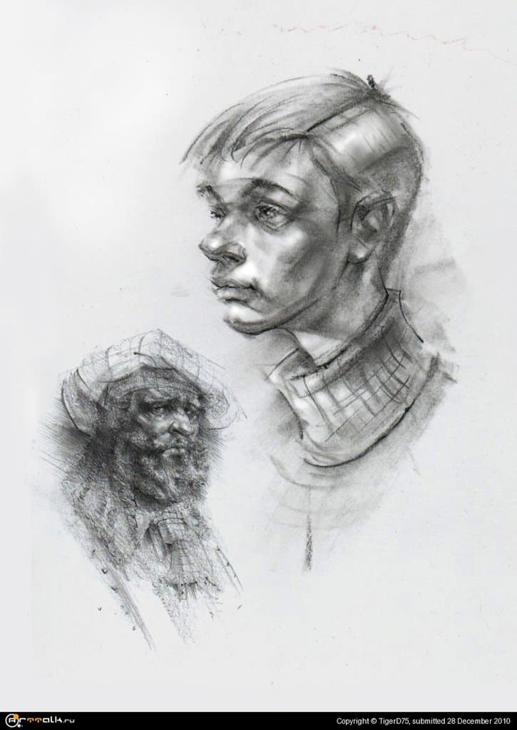 просто эскизы