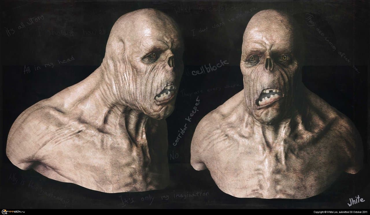 Gustov Bust (corridor Keeper)