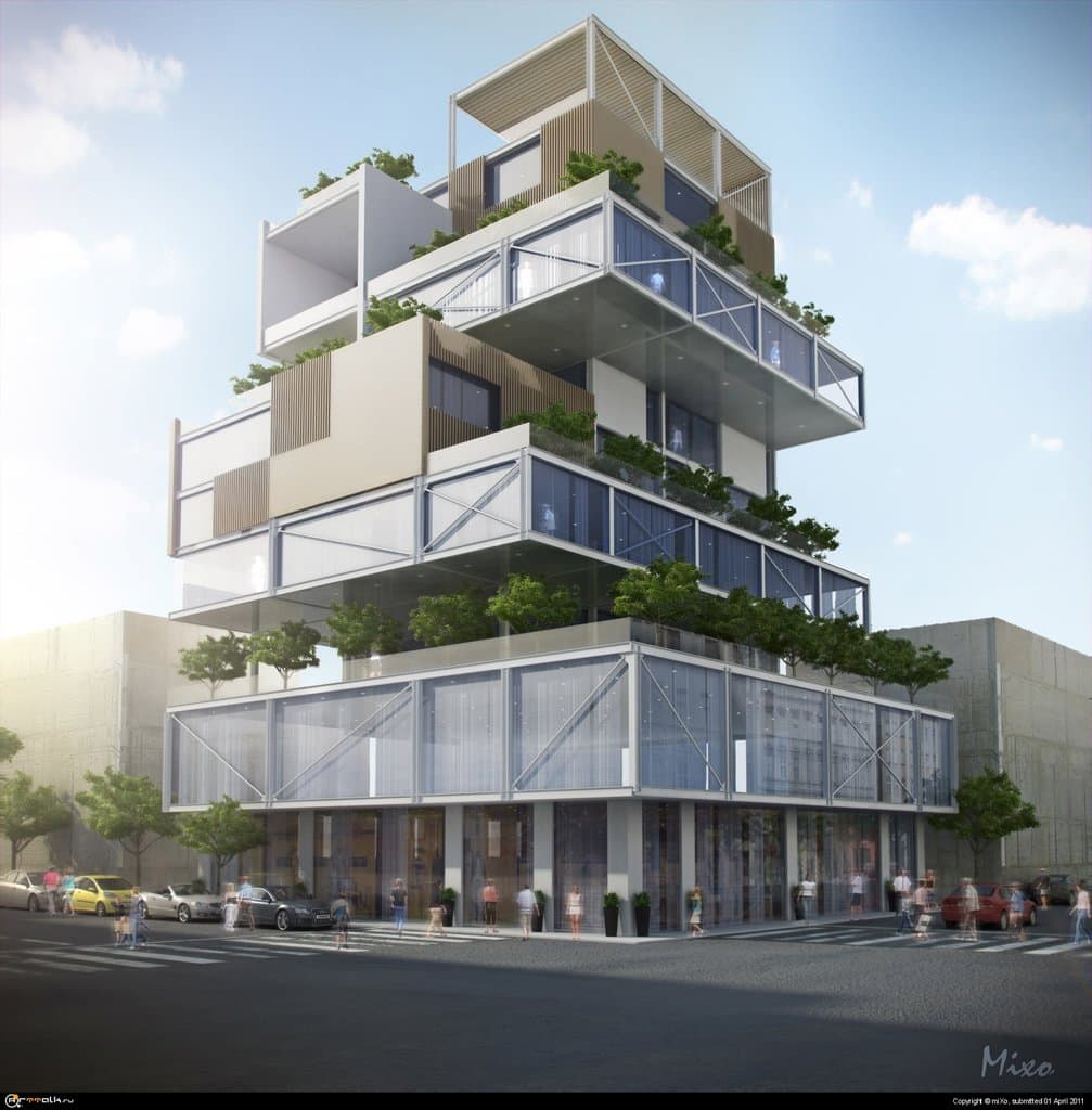 концепт здания