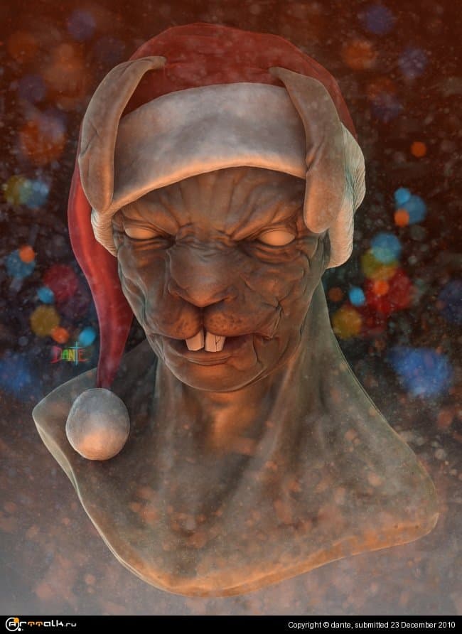 Новогодний кролик