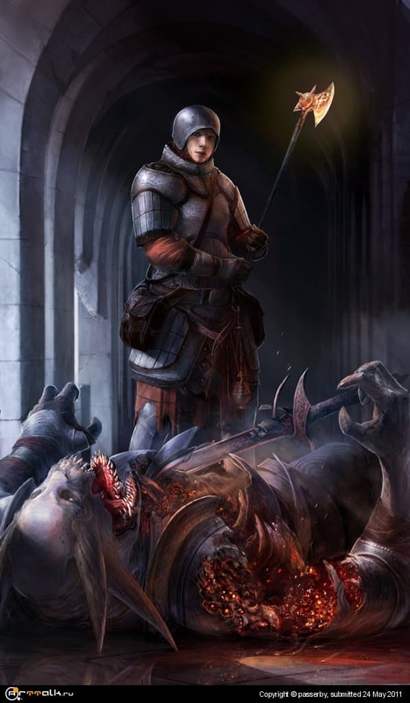 C Божьей помощью.