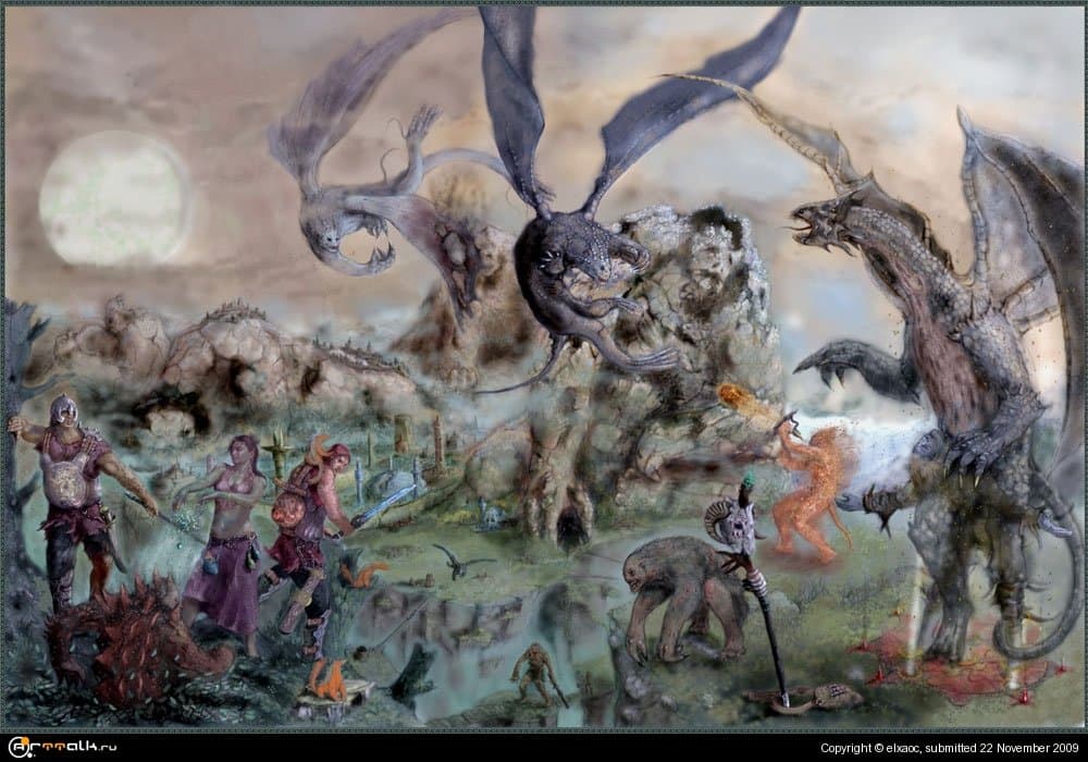 Один из фэнтези-миров.