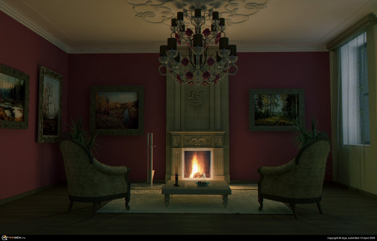 холодными зимними вечерами