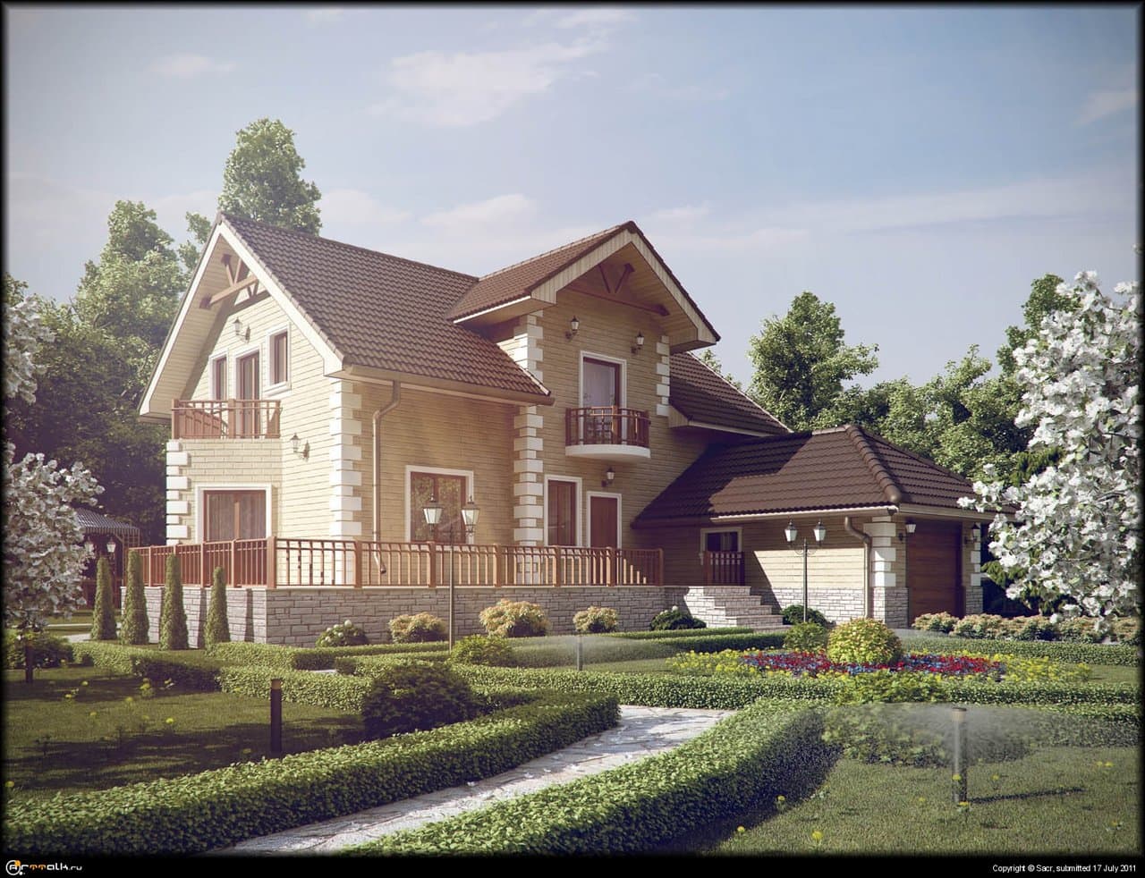 Уютный коттедж