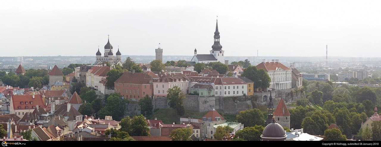 Старый город...