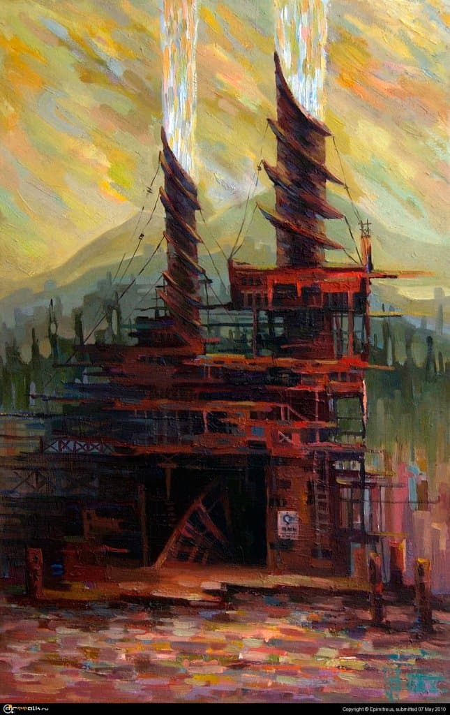 Устройства испарения магмы