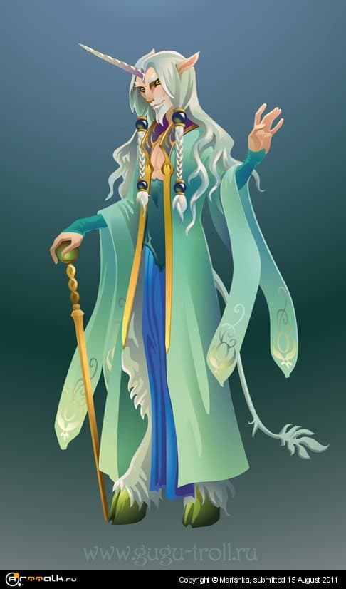 векторный как-бы-единорог :)