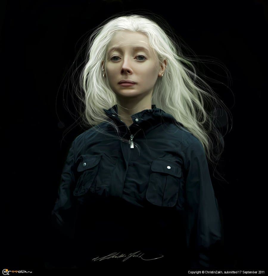 She