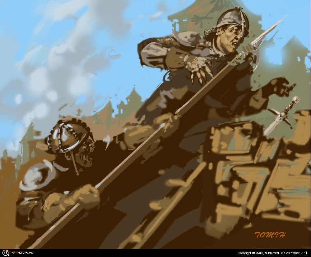 Всё таки зацепил.