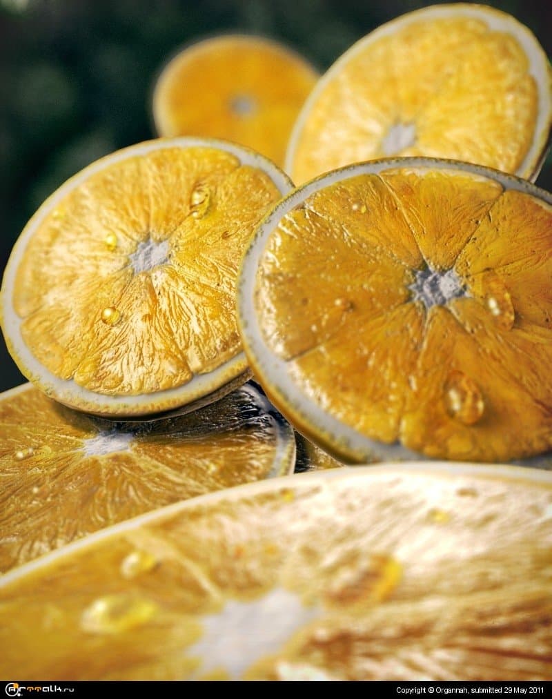 Апельсиновые дольки
