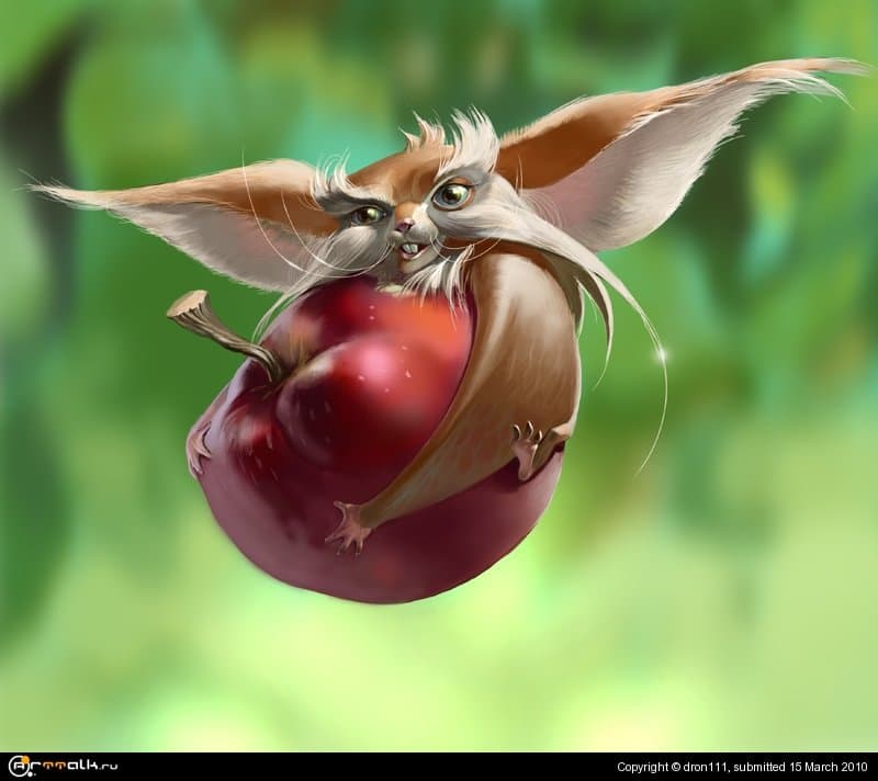 мелкий чудик с большим аппетитом ))