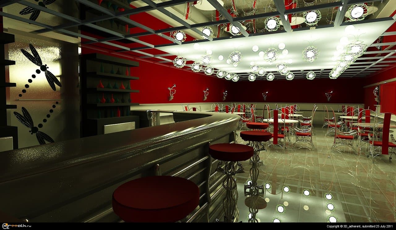 Современное кафе