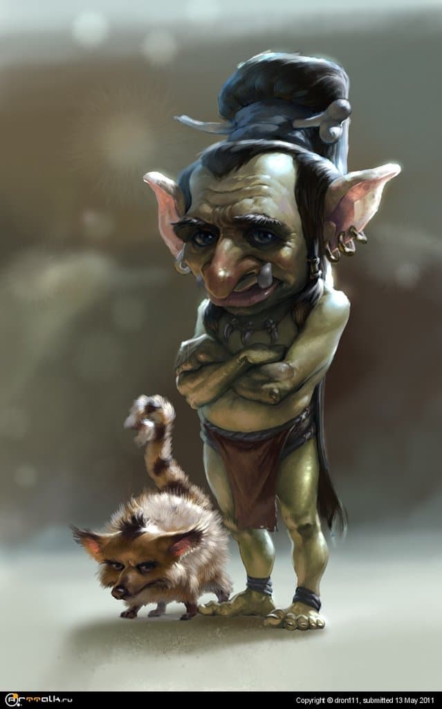 грустный гоблин