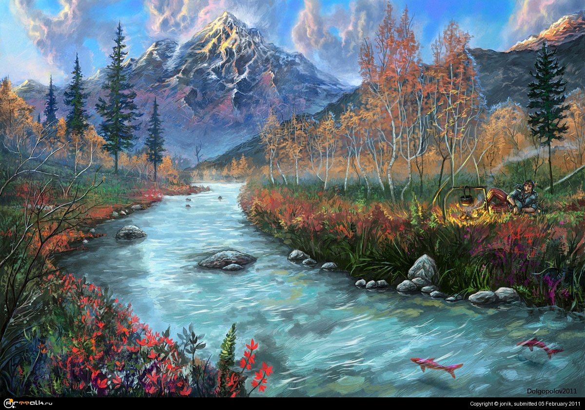 Лесами, горами