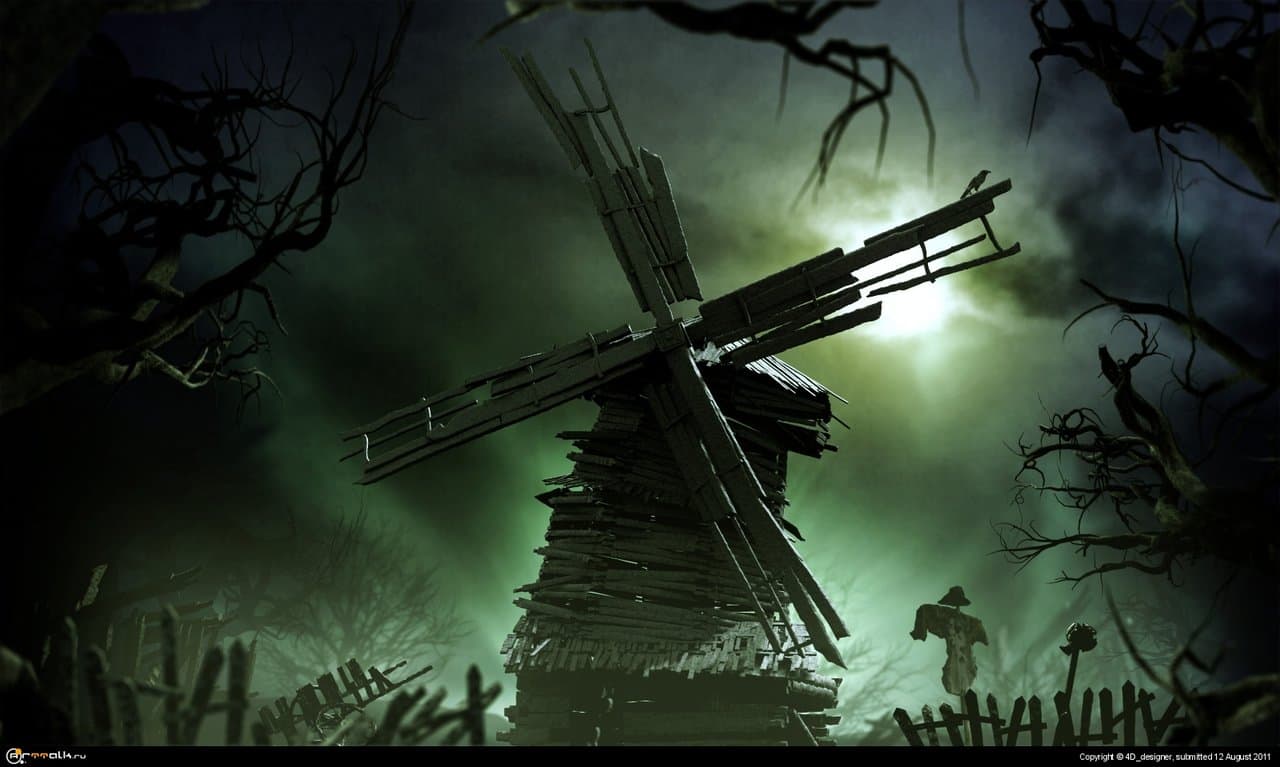 Старая мельница