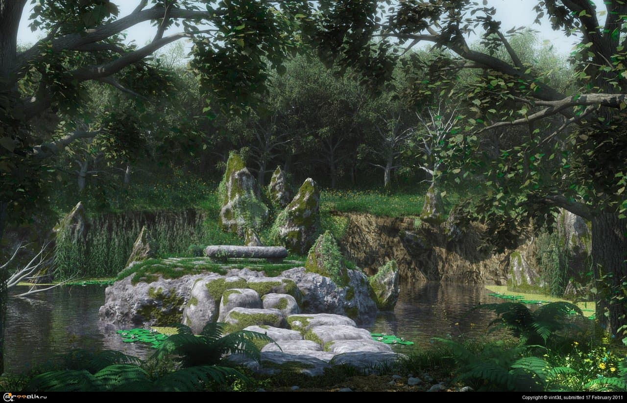 Старый жертвенный стол