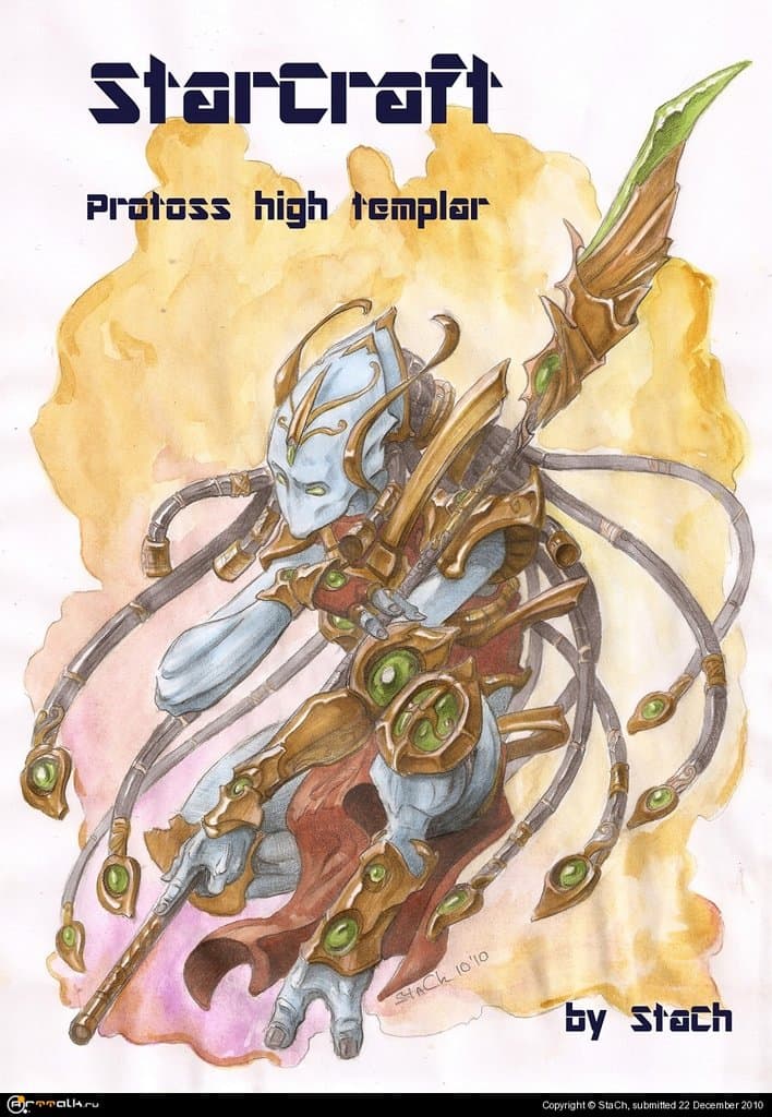 Girl Protoss High Templar