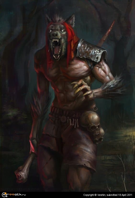 Красная шапочка. Волк