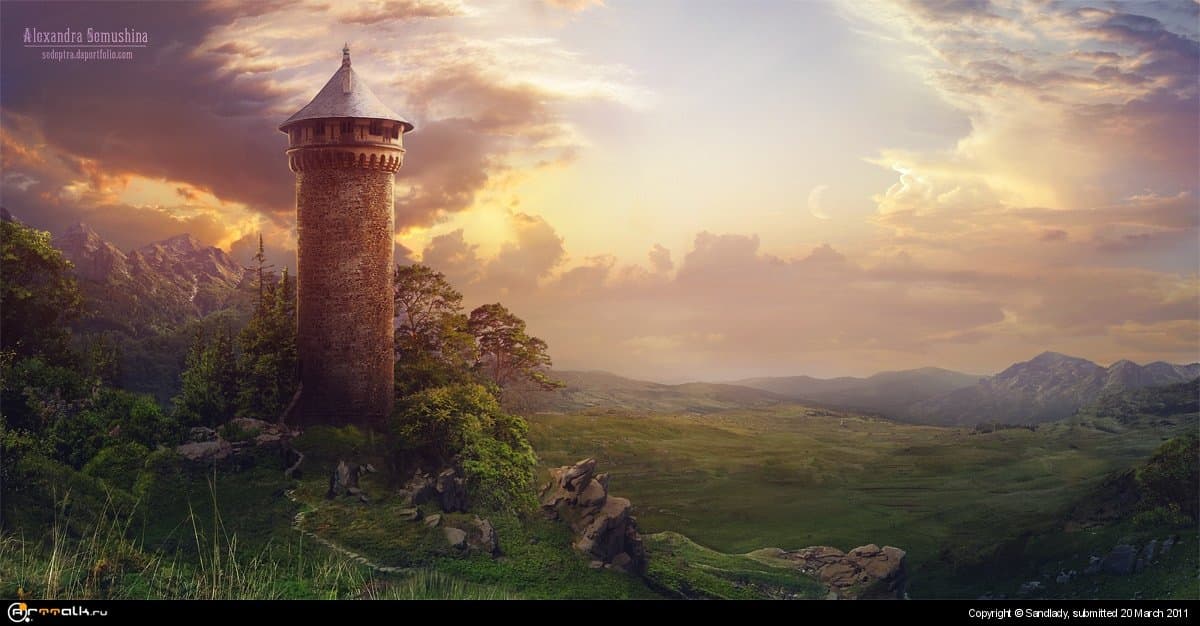 Одинокая башня