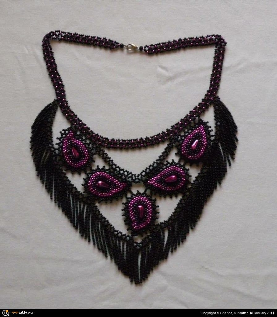 Шаль с "огурцами"