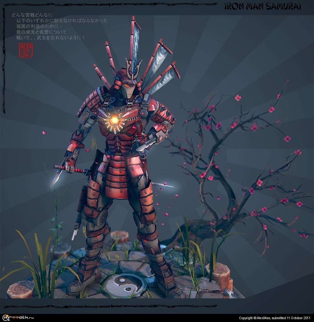 Iron Man Samurai
