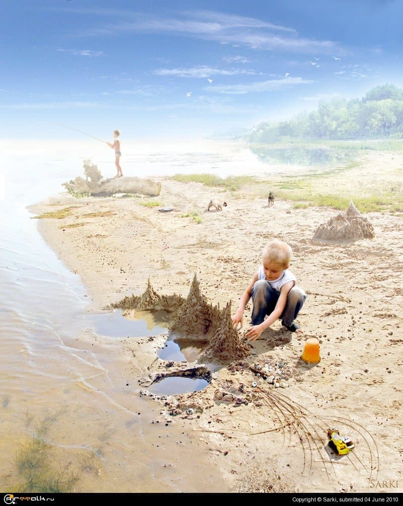 Песчаные замки